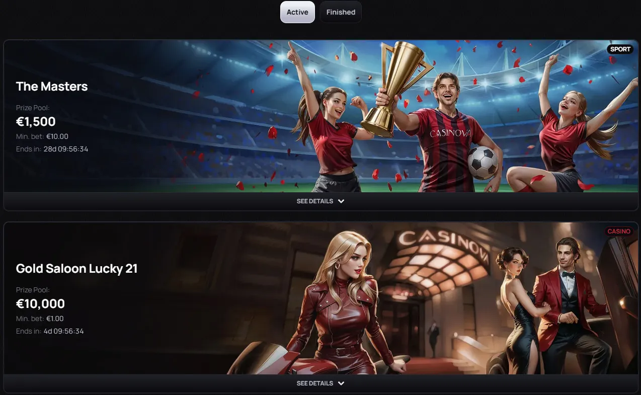 Anmeldung bei Casinova Casino Anmeldung bei Casinova Casino